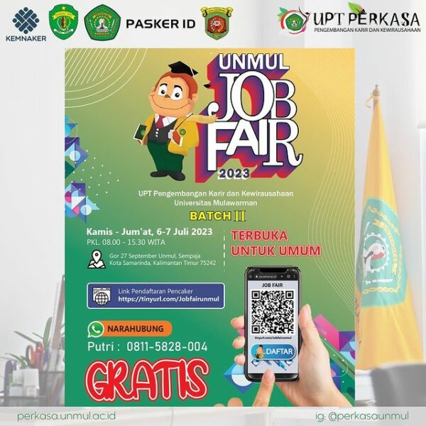 Job Fair UNMUL Batch II tahun 2023