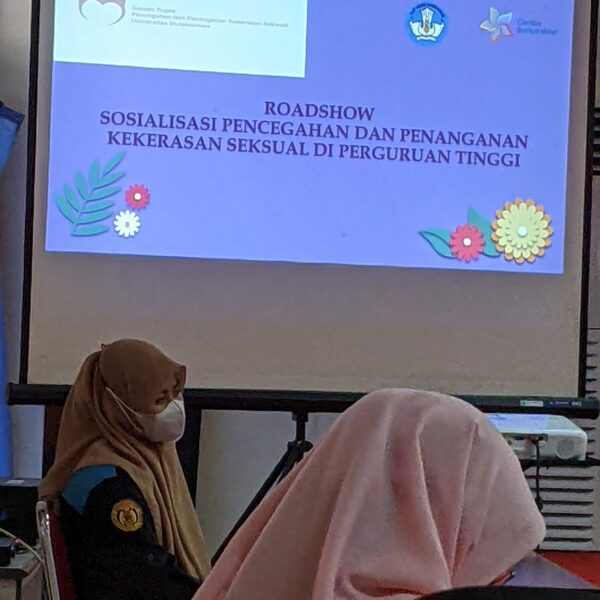 Sosialisasi Pedoman Pencegahan dan Penanganan Kekerasan Seksual Kepada Mahasiswa, Pendidik, Tenaga Kependidikan, dan Warga Kampus