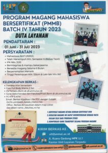 Read more about the article Program Magang Bersertifikat (PMMB) Batch IV tahun 2023