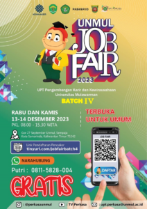 Read more about the article Job Fair UNMUL Batch IV Tahun 2023