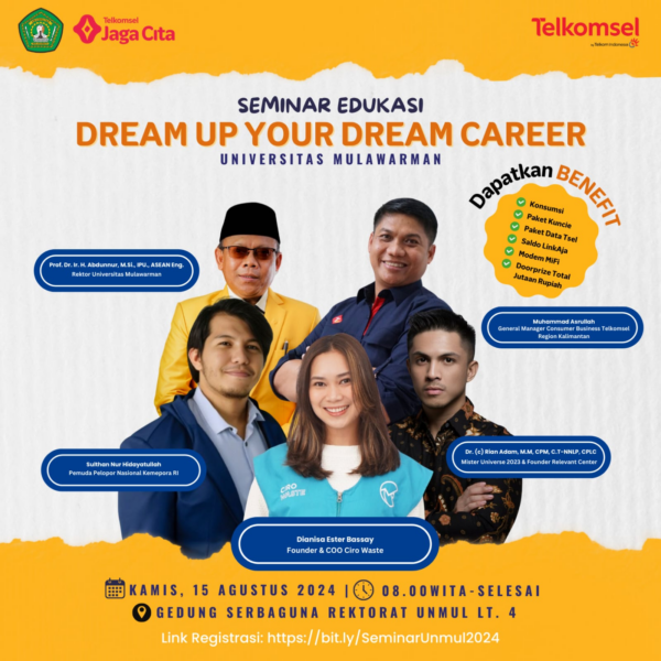 Seminar Edukasi Dream Up Your Dream Career Telkomsel
