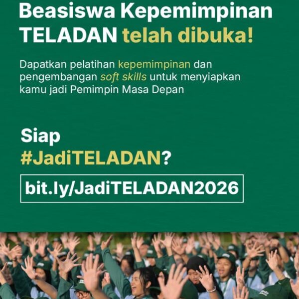 Beasiswa Teladan – Tanoto Foundation tahun 2025