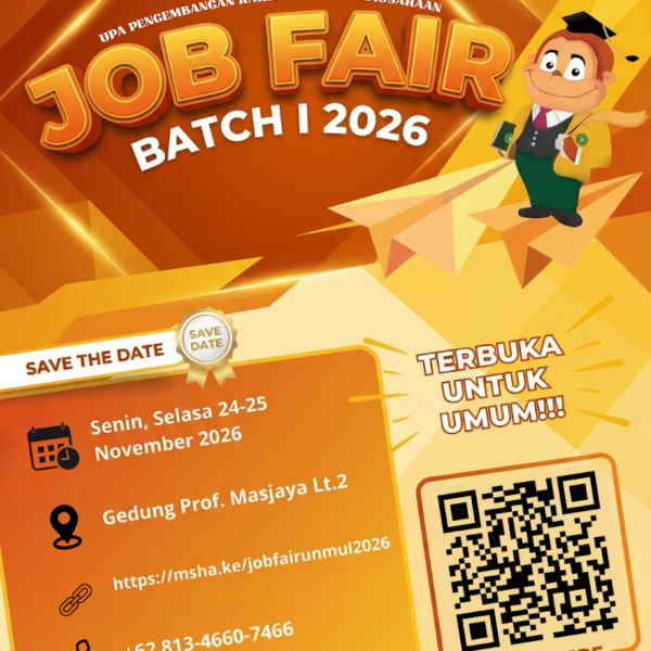 Job Fair Batch I 2026 – UPA PERKASA UNMUL
