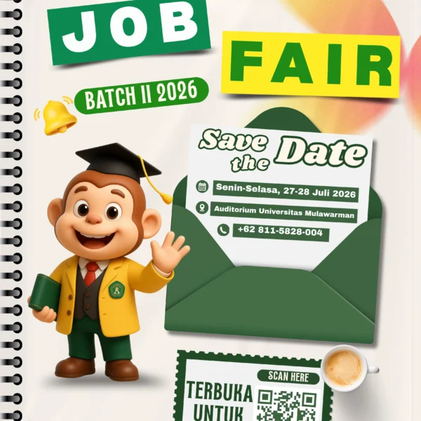 Job Fair Batch II tahun 2026 oleh UPA PERKASA UNMUL